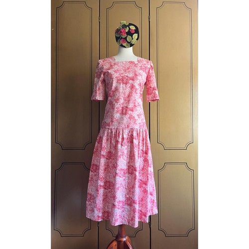 Abito vintage manica corta con