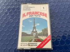 MUSICASSETTA DE AGOSTINI IL FRANCESE PER TUTTI VOL 1    2
