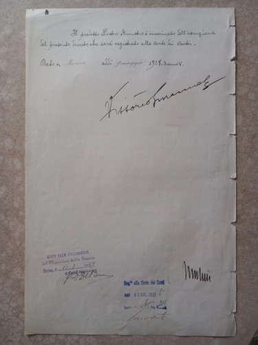 Decreto regno italia - decreto, d'italia