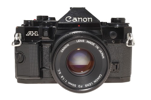 Canon con obiettivo 50mm - con,