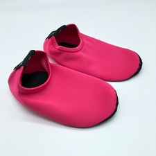 Equick scarpe da acqua bambina ciabatte slip on tessuto rosa taglia XS 11