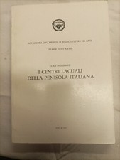 i centri lacuali della penisola italiana Luigi Pedreschi Lucca 1991 Volumi 1 e2