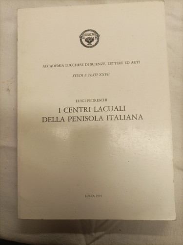 Centri lacuali della - centri,