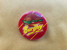 BURGHY Spilla [HAMBURGER] Metallo Fast Food (3 cm) Vintage Anni 80 (PANINARO)