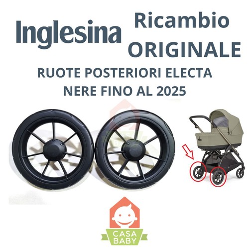 Ruote posteriori passeggino - ruote,