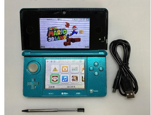 Nintendo 3ds aqua - aqua, blue