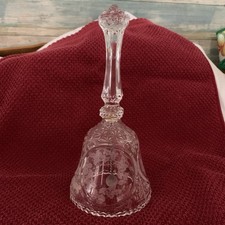 Vintage Cut Crystal Bell Lead