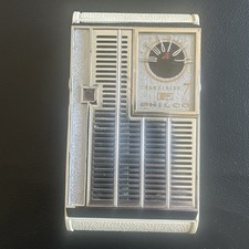 Radio VNTG portatile Philco T-77 7 transistor TESTATA, funziona custodia originale Clea