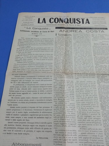 1910 partito socialista - partito, bari