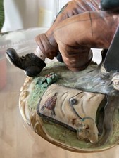 personaggio in porcellana Capodimonte Napoli in ottime condizioni oggetto raro