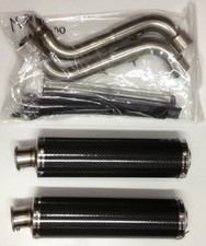 SCARICHI CARBONIO OMOLOGATI DUCATI MONSTER 600 620 695 750 800 900 1000 S4