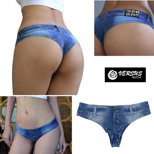 Mini pantaloncini jeans donna - mini,