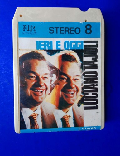Cassetta stereo 8 luciano - stereo,