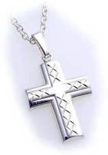Ciondolo Croce In Argento 925