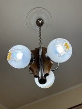 Lampadario 3 Bocce Sfere Vetro