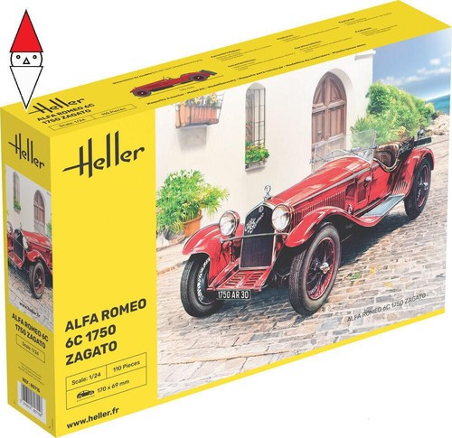 Kit heller alfa romeo - 1/24,