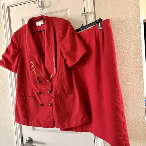 Tuta gonna rossa - , donna