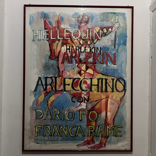 Poster arlecchino dario - poster,