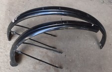 Coppia parafanghi bici R freni a bacchetta marcati LEGNANO, ruote 28" in ferro