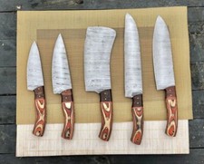 Set Chef Acciaio Damascato
