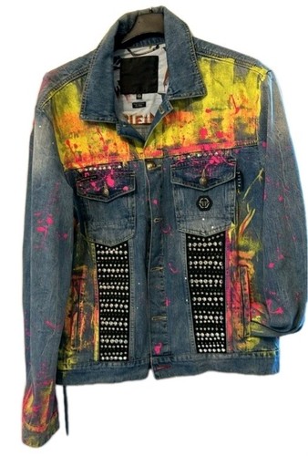 Philipp plein denim jacket - philipp,