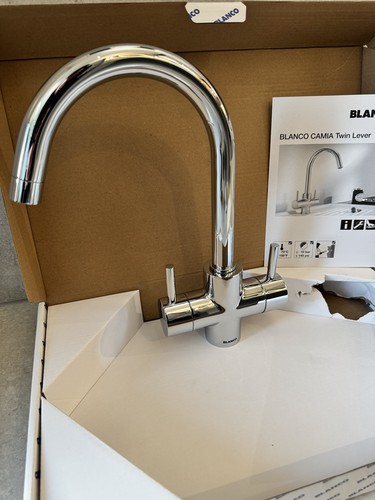 Rubinetto miscelatore cromato