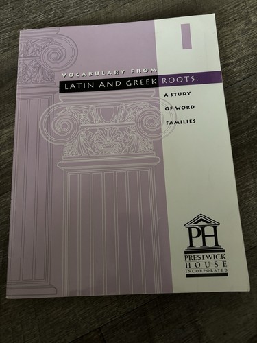 Vocabulary from latin - from, and