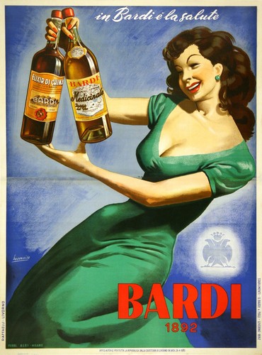 Poster liqueur italian - liqueur, bardi