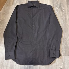 Camicia uomo Berluti nera con