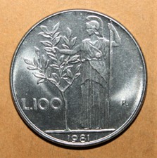 S12 - Italy 100 Lire 1981