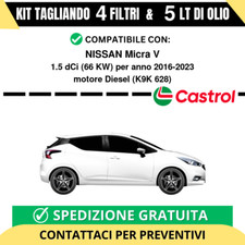 Tagliando per NISSAN Micra V