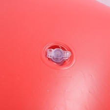 Divano Sdraio Gonfiabile Rosso PVC Comodo Portatile Dormire Campeggio Divano Letto