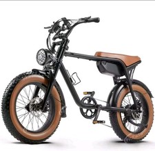 CMACEWHEEL K20 Bicicletta elettrica 20" Fat Tire E-bike 48V 15Ah Battery 7 speed