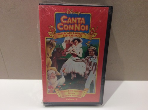 Vhs walt disney canta con - -,