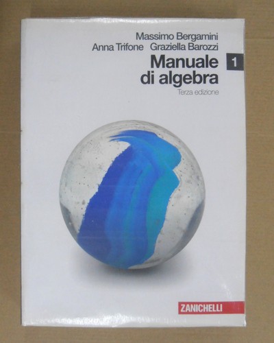 Manuale algebra 3 - "manuale, di