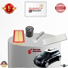KIT TAGLIANDO 4 FILTRI MINI ONE 1.4 DIESEL 55KW 75CV DAL 2004 -> 2005