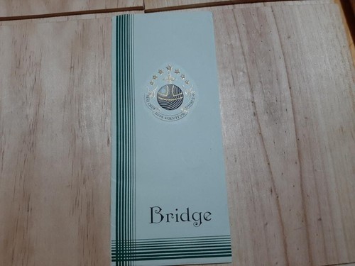 Rare carnet score bridge - rare,
