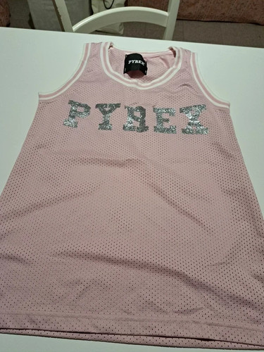 Canotta rosa pyrex argento - canotta,