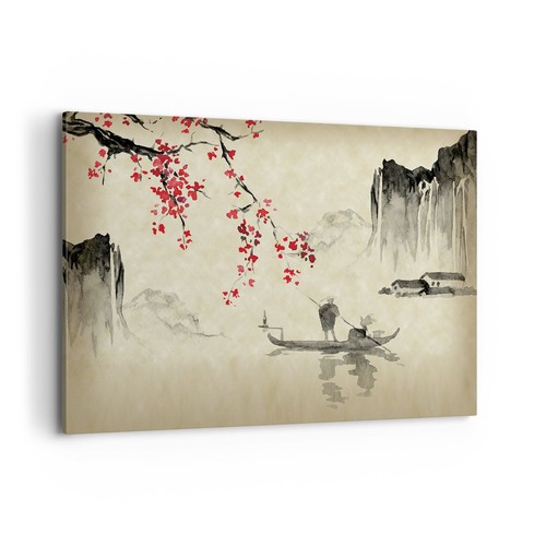 Quadro tela 120x80cm fiore - tela,
