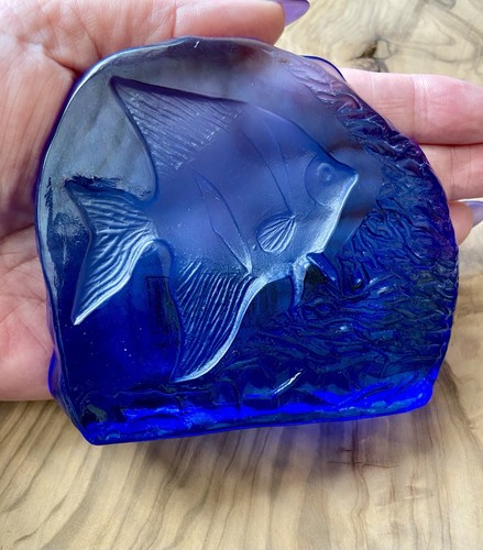 House valentina blue glass - blue,