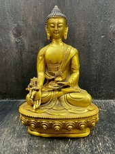 antica statua Buddha in bronzo