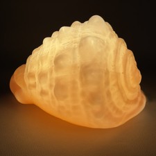 Table Lamp Shell Murano Glass