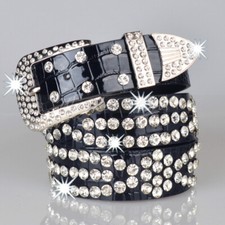 Cintura uomo donna strass
