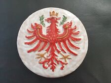 Piatto in ceramica - stemma Tirolo diametro 22 cm circa