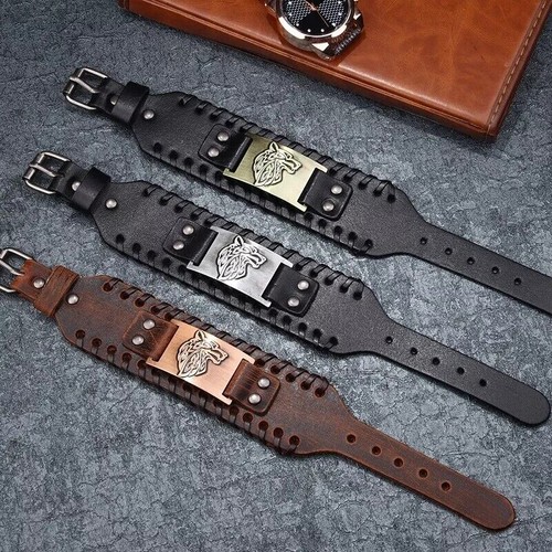 Bracciale ecopelle fibbia - bracciale,