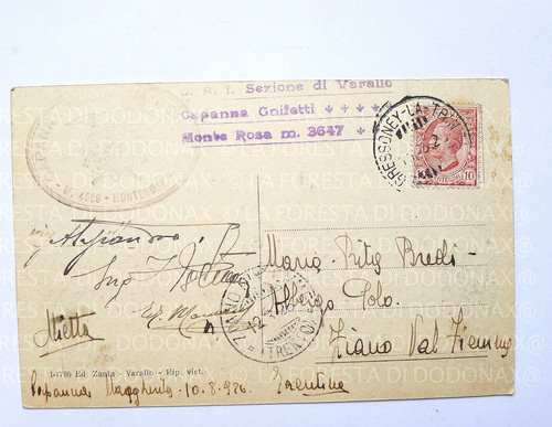 Vecchia cartolina alpinismo - ,
