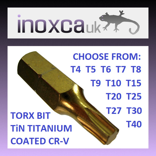 Punta cacciavite torx - punta, tin
