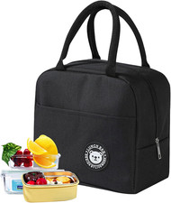 Borsa Frigo Piccola 6L Porta Pranzo Portatile Borsa Termica Lunch Bag Ufficio Bo