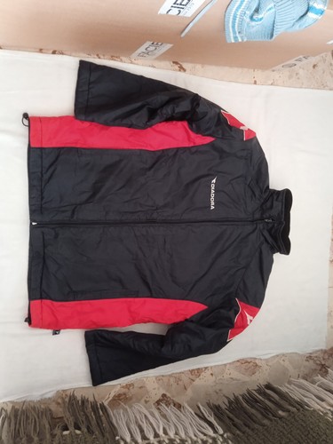 Piumino blu rosso diadora - piumino,