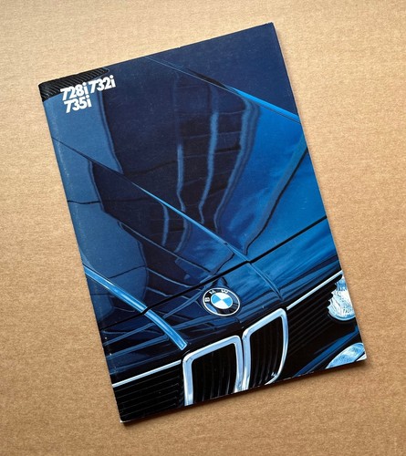 Brochure bmw serie - 7, (e23)